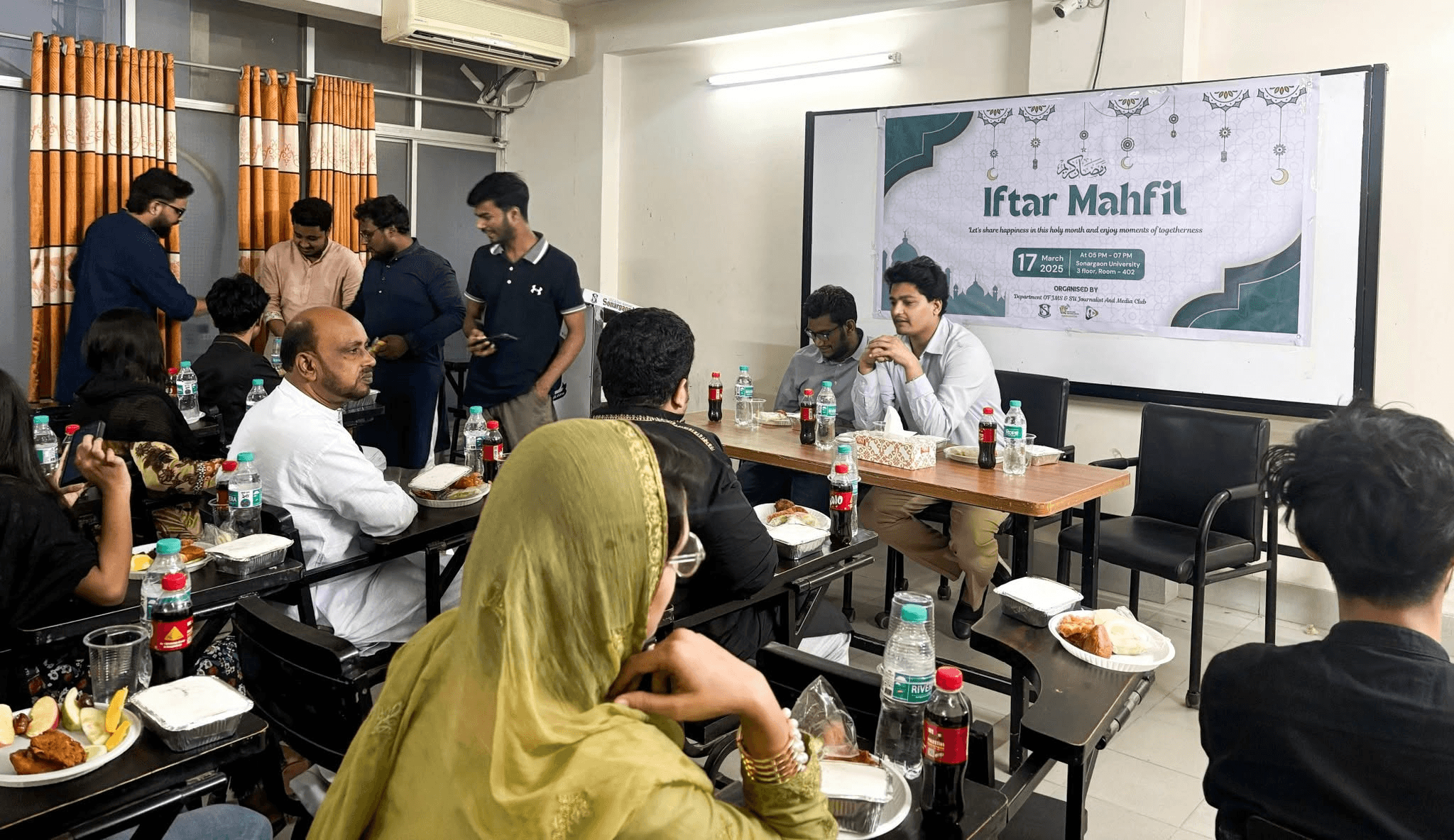 Iftar Mahfil organised by the Department of JMS and SU Journalist and Media Club